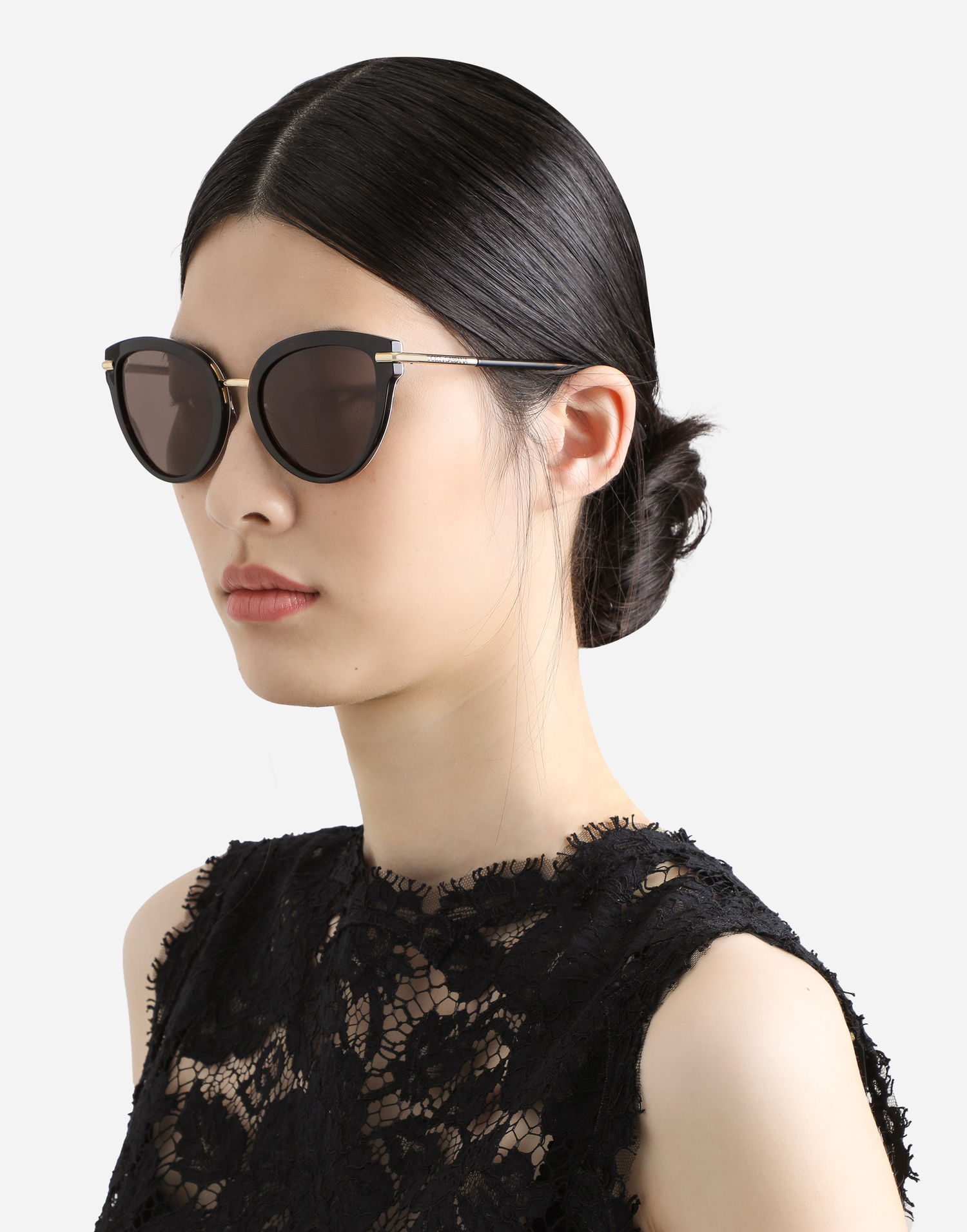 Slnečné okuliare Dolce & Gabbana Dolce & Gabbana DNA Cat Eye Sunglasses Hnedá | VG4492VP7139V000, 1