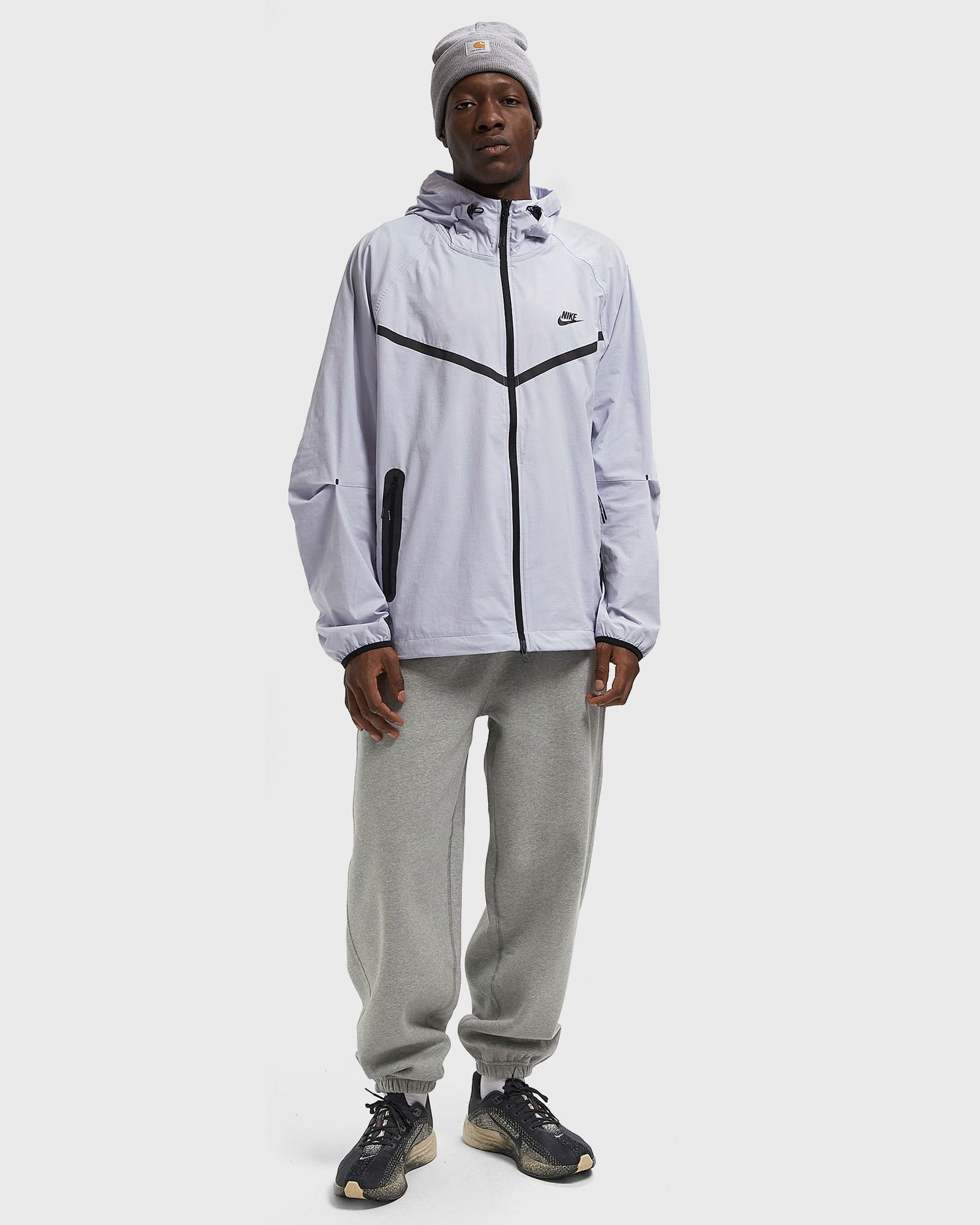 Bunda Nike Tech Woven Full-Zip Hooded Jacket Fialová | HM7151-057, 1