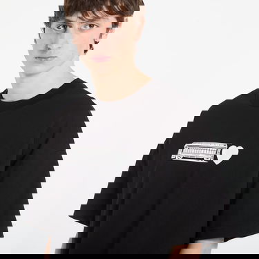 Tričko Carhartt WIP Oversized Short Sleeve Graphic T-Shirt Deconstructed Label Čierna | I036008.89XX, 1