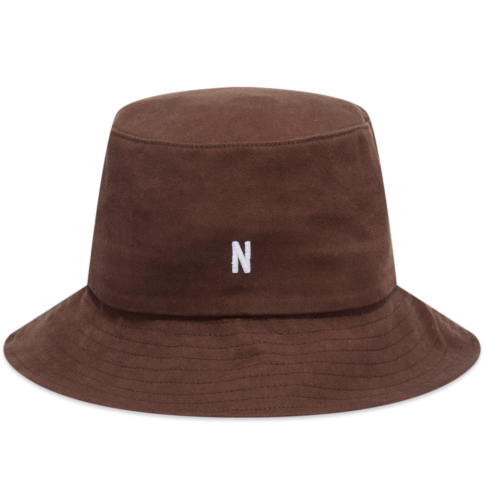 Klobúk NORSE PROJECTS Twill Bucket Taupe Hnedá | N80-0101-2067, 0
