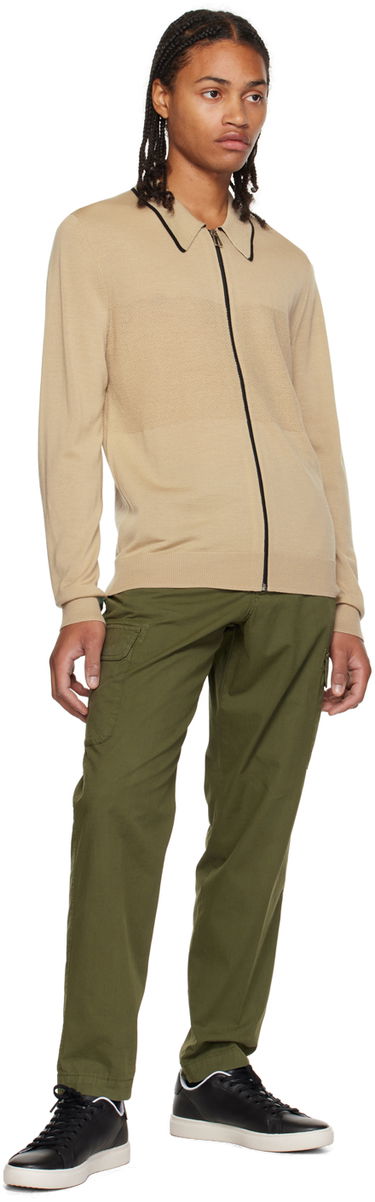 Sveter Paul Smith PS Paul Smith Zip Knit Sweater Béžová | M2R-219Y-L21862-61, 3