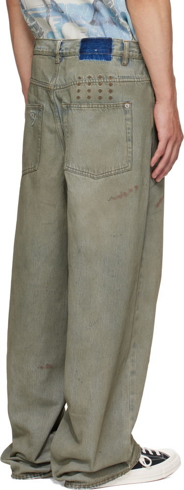 Džínsy Ksubi Maxx Greaser Jeans Zelené | MPF25DJ042, 2