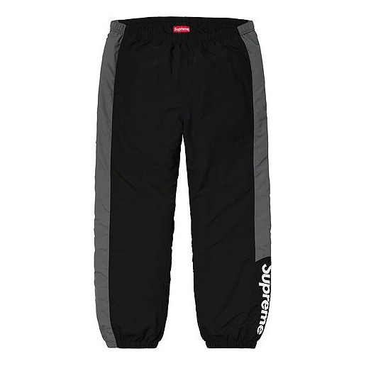 Tepláky Supreme Side Logo Track Pants Čierna | SUP-FW19-052, 0