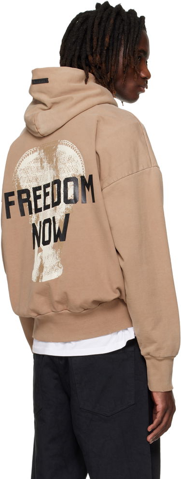 Mikina Fear of God Heavyweight Long Sleeve 'Revolution' Hoodie Béžová | FG25FW12-12112BHF-288, 2