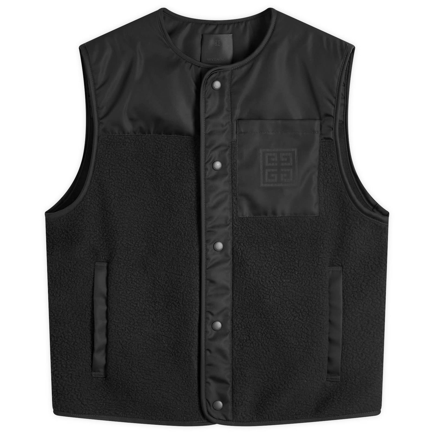 Vesta Givenchy Pocket Vest Čierna | BM01821YFZ-001, 0