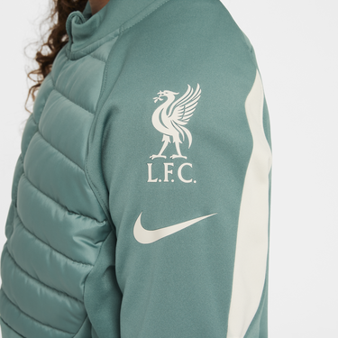 Mikina Nike Liverpool FC Academy Winter Warrior Therma-FIT Training 1/4 Zip Top Zelené | HF5308-362, 4