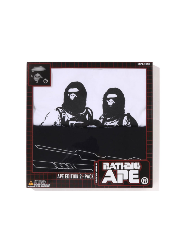 Tričko BAPE Package Box #1 Tee (Set of 2) Čierna | 1J30-182-009