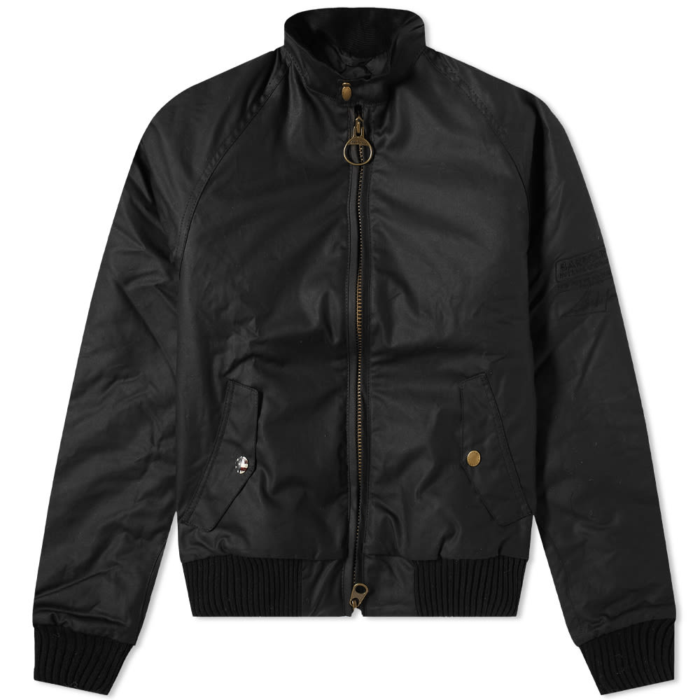 Bunda Barbour International Merchant Wax Jacket Čierna | MWX0465BK71, 0