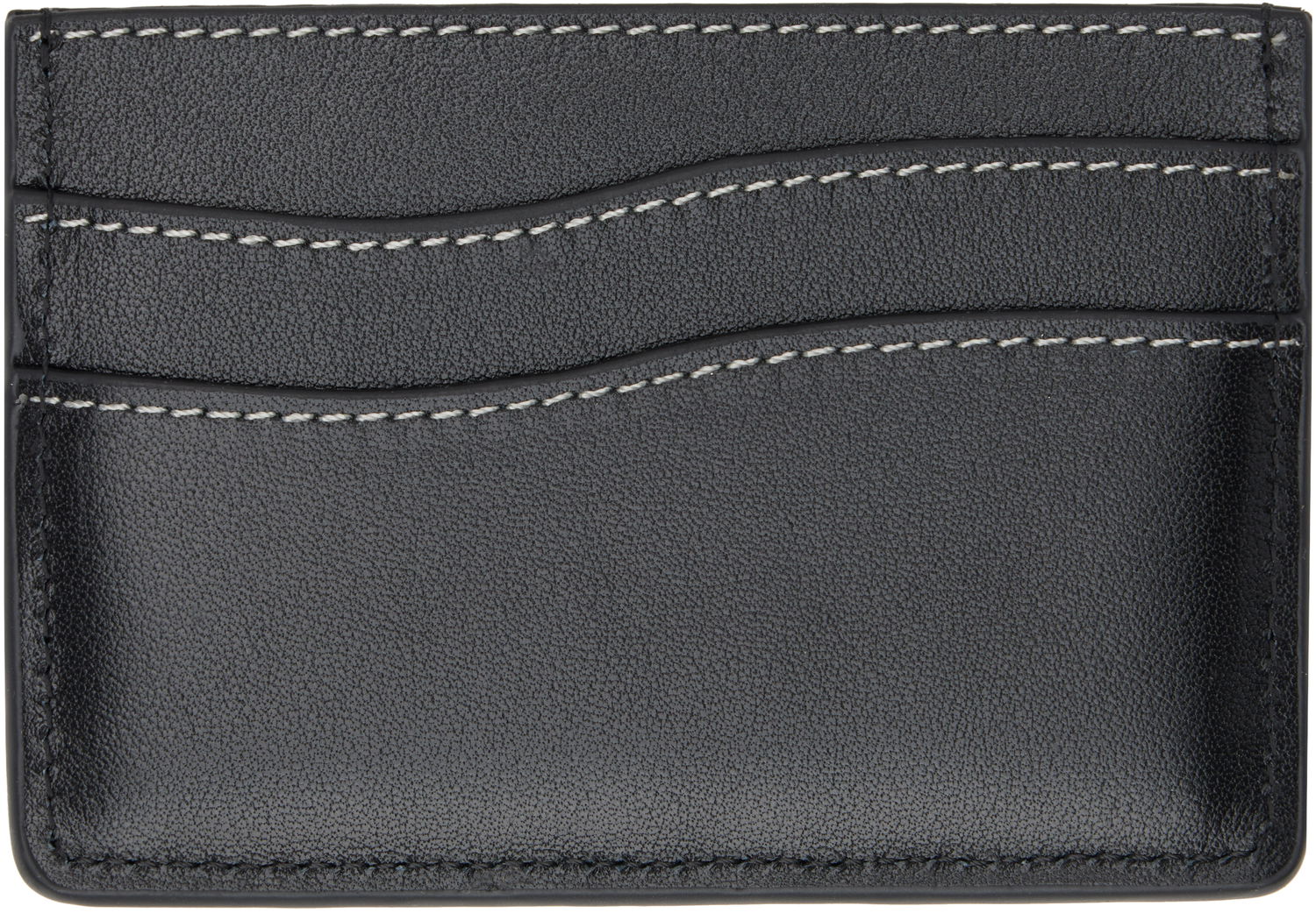 Peňaženka Dime Cursive Leather Cardholder Čierna | DIMEHO2432BLK, 1