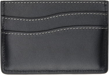 Peňaženka Dime Cursive Leather Cardholder Čierna | DIMEHO2432BLK, 1