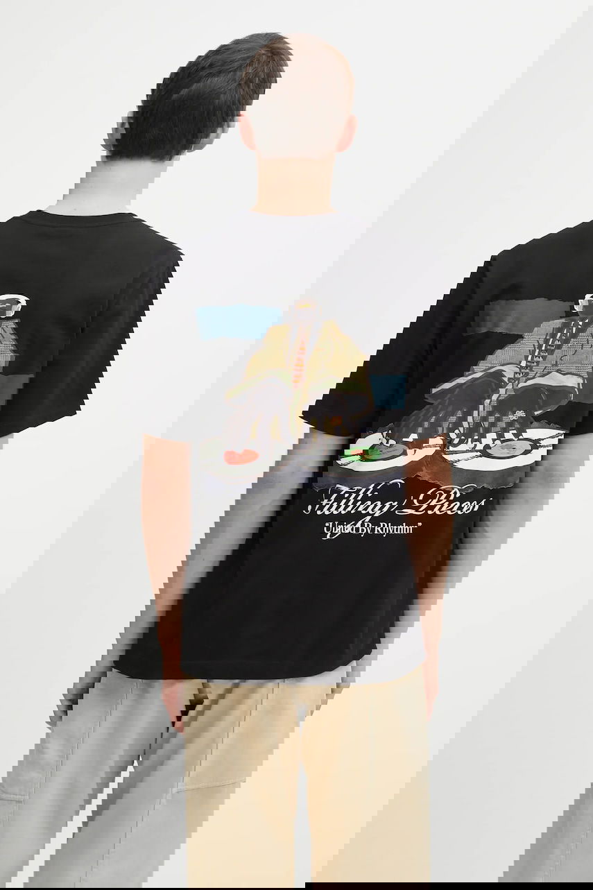 Tričko Filling Pieces DJ United By Rhythm Graphic T-shirt Čierna | 422520500241, 0