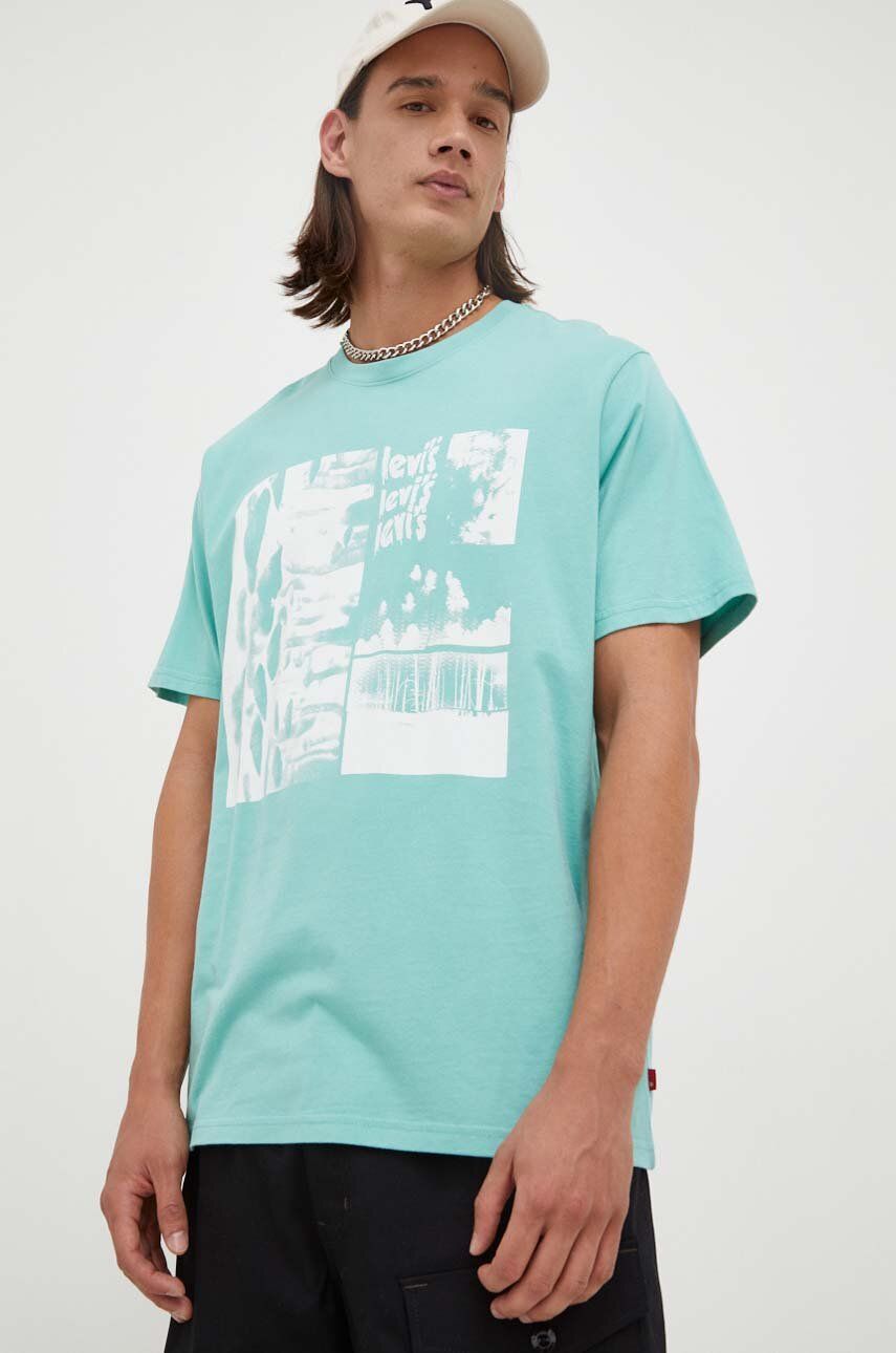 Tričko Levi's ® Tee Tyrkysová | 16143.1167, 0