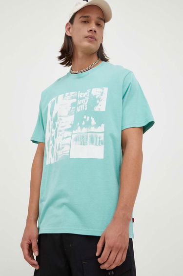 Tričko Levi's ® Tee Tyrkysová | 16143.1167, 0