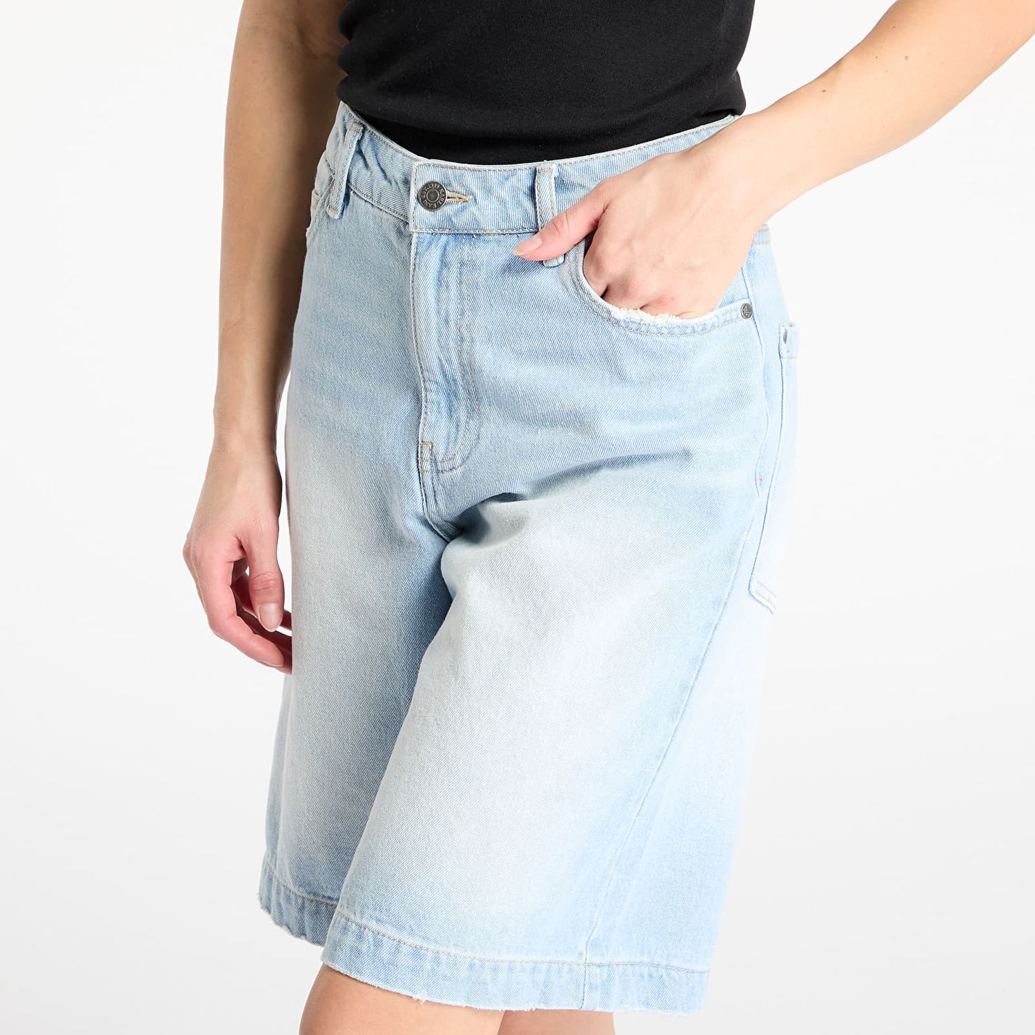 Šortky Karl Kani Karl Kani OG Denim Jorts Shorts Modrá | PD00005506, 1