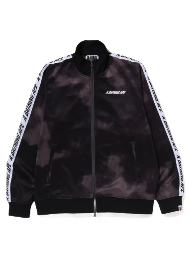 Mikina BAPE A Bathing Ape Tie Dye Track Jacket Šedá | 1J30-113-002