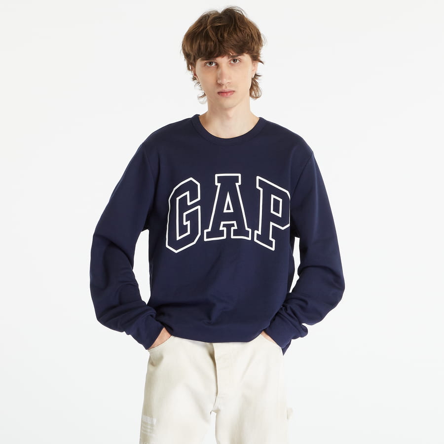 Mikina GAP LW DB Logo Fleece Sweatshirt Navy | 427434-03, 0