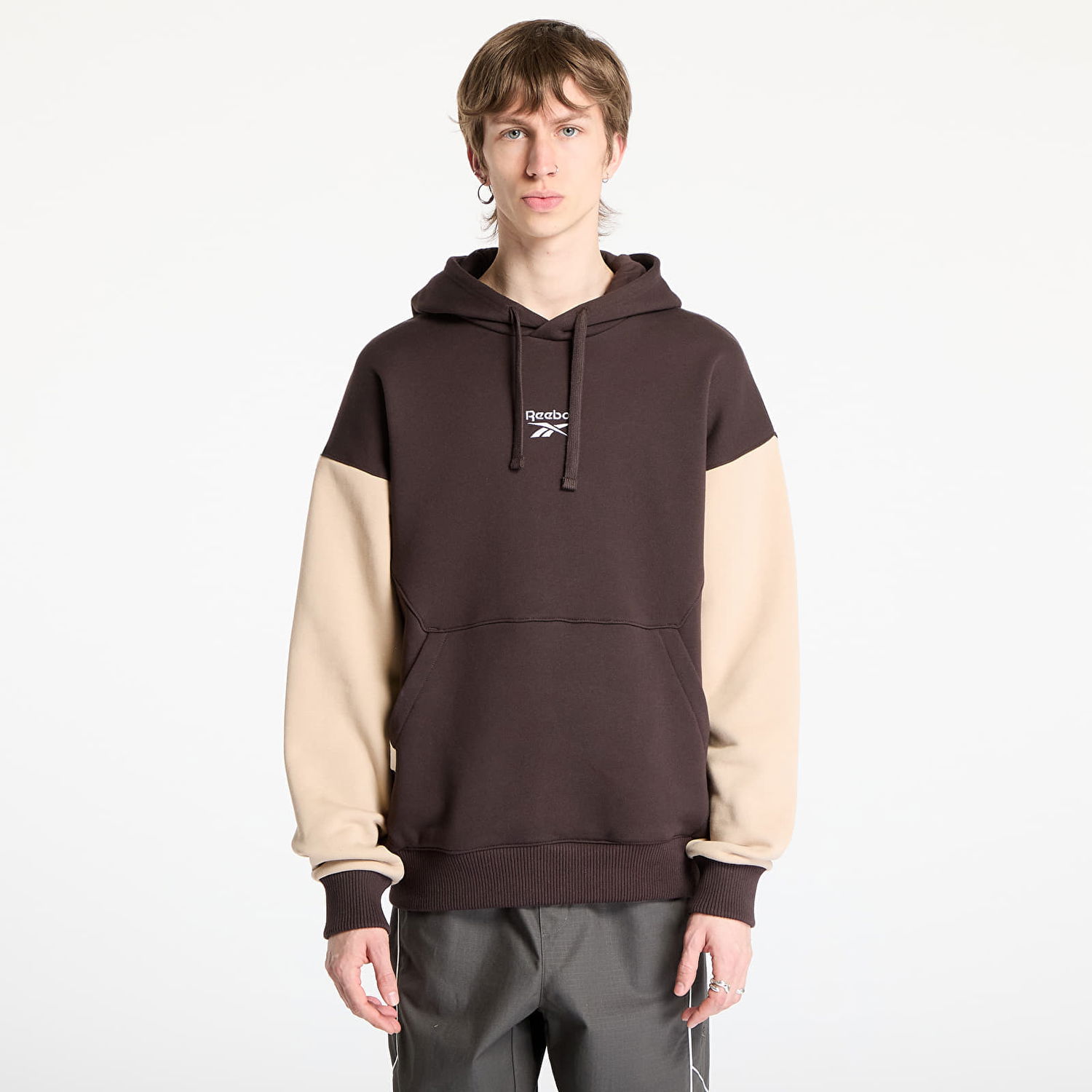 Mikina Reebok Reebok Classic French Terry Unearthed Hoodie Hnedá | RMBB00AC99JER001600A, 0