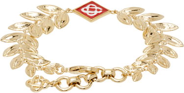 Náramok Casablanca Casablanca Gold-Tone Laurel Leaf Bracelet Metalická | APF25-JW-254-01, 2