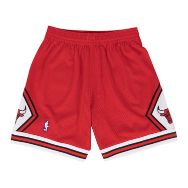 Šortky Mitchell & Ness Chicago Bulls NBA Swingman Shorts Červená | SMSHGS18223-CBUSCAR97, 1