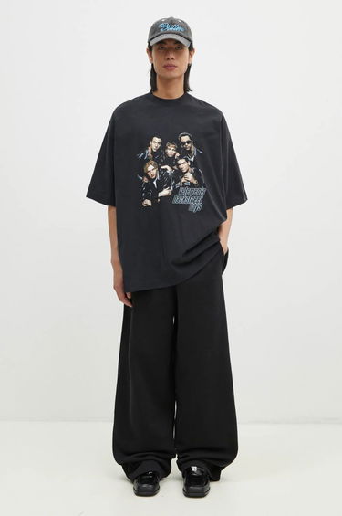 Tričko VETEMENTS 'Backstreet Boys' Oversized Graphic T-Shirt Čierna | UA66TR620B, 4