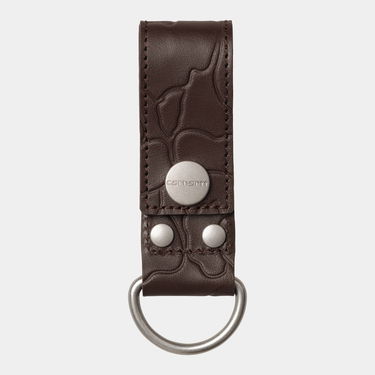 Kľúčenka Carhartt WIP Carhartt WIP Camo Duck Leather Keyholder Hnedá | I035401_1, 1
