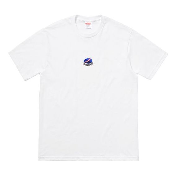 Tričko Supreme Bottle Cap Graphic T-Shirt Biela | SUP-FW18-031