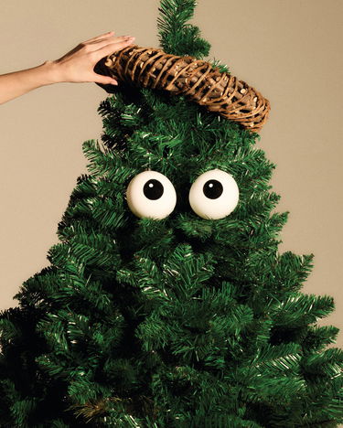 Home decor Alessi CAROL 2 Eye Christmas Decoration Set Biela | PLA01SET1, 2