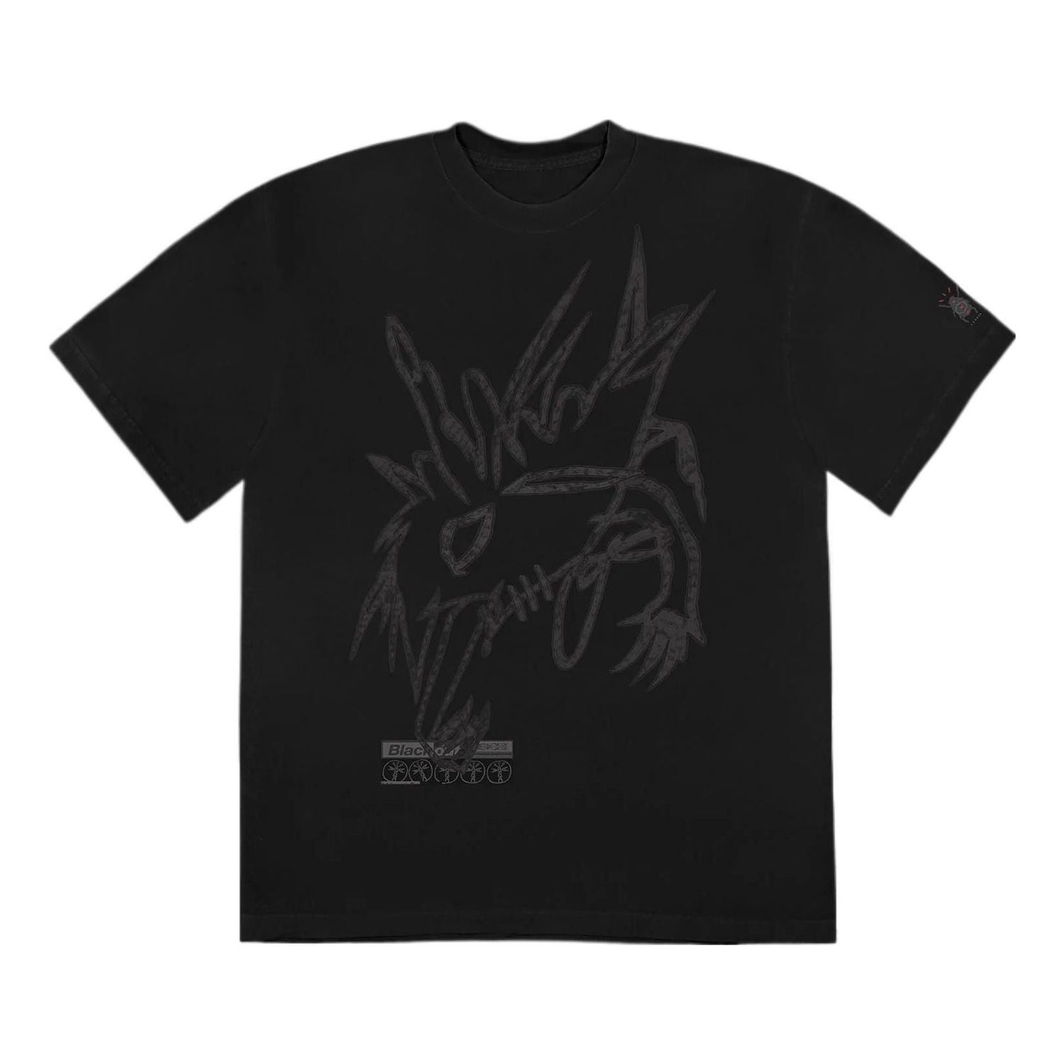 Tričko Cactus Jack by Travis Scott Travis Scott In The Dark Graphic T-Shirt Čierna | TS-22FW002, 0