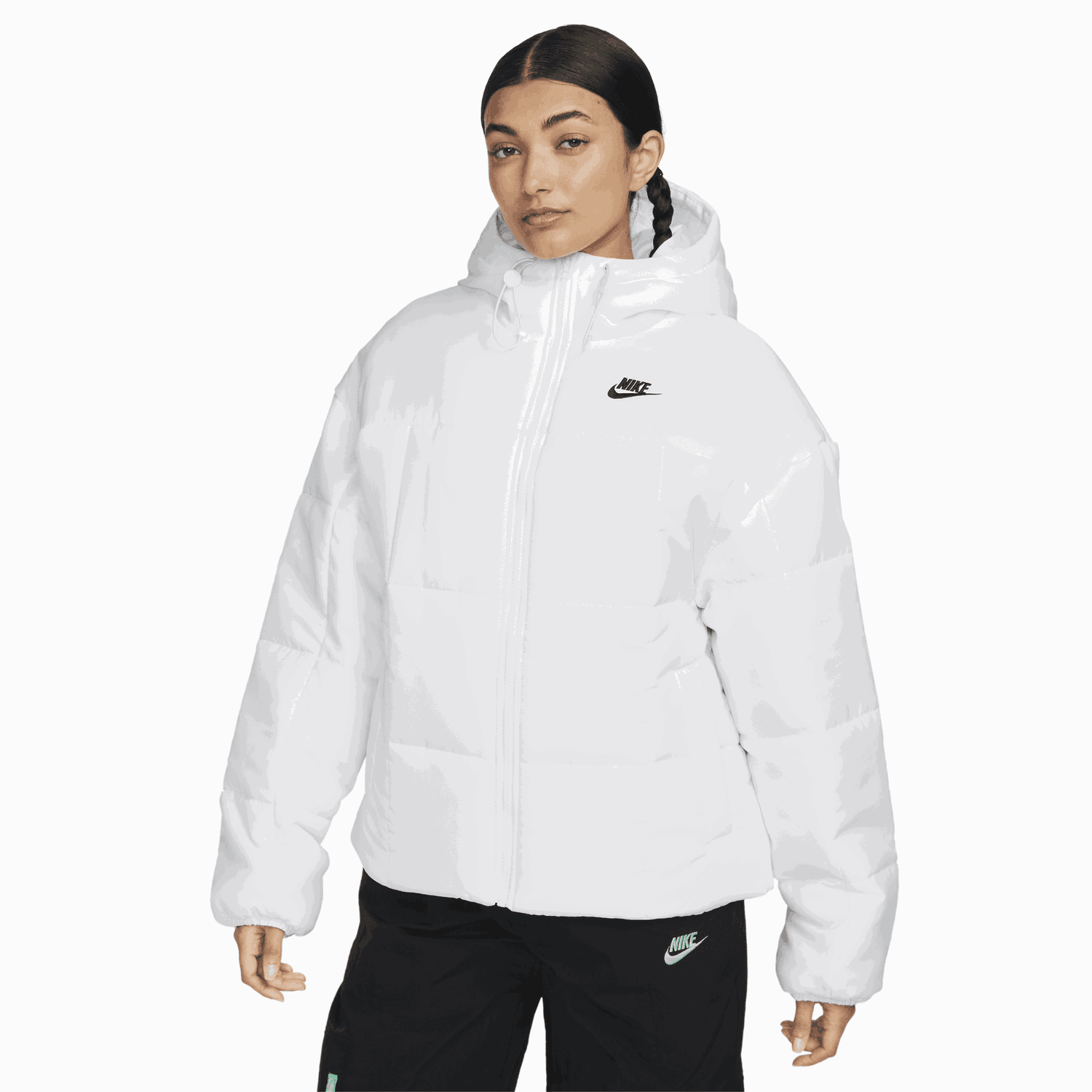 Prešívaná bunda Nike Sportswear Therma-FIT Essentials Biela | FB7672-100, 0