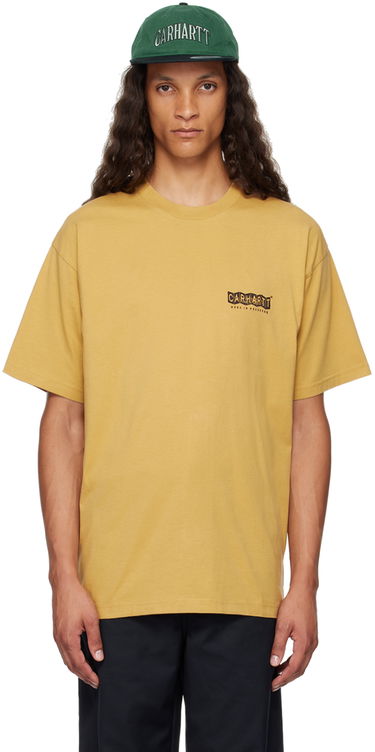 Tričko Carhartt WIP Stamp Graphic T-Shirt Žltá | I033670, 0