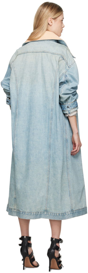 Parka R13 R13 Kat Long Denim Jacket Modrá | R13W5169-D245A, 2