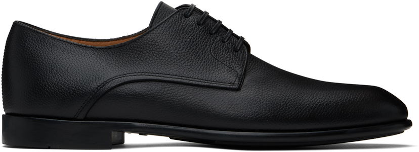 Košeľa FERRAGAMO Ferragamo Two Tone Derbys Čierna | 774037