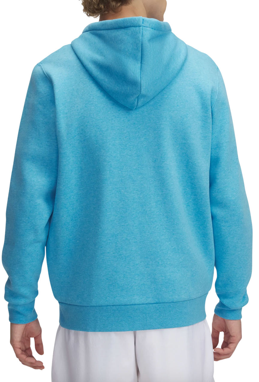 Mikina Under Armour Icon Fleece Full-Zip Hoodie Tyrkysová | 1373881-452, 1