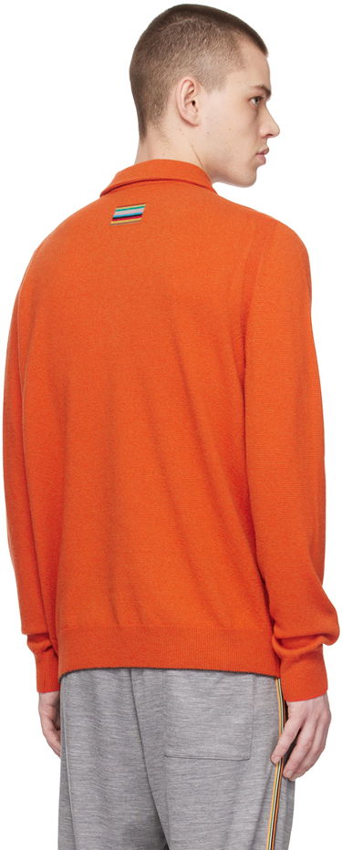 Sveter Paul Smith Paul Smith Three-Button Polo Oranžová | M1R-826X-K01950-16, 2