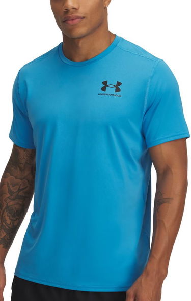Tričko Under Armour HeatGear Fitted Short Sleeve T-Shirt Modrá | 6000939-452, 0