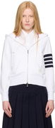 Thom Browne Classic Zip Up Hoodie