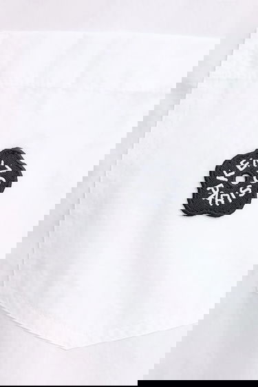 Košeľa KENZO Kenzo Relaxed Cropped Shirt Biela | FF62CH2469LH, 4