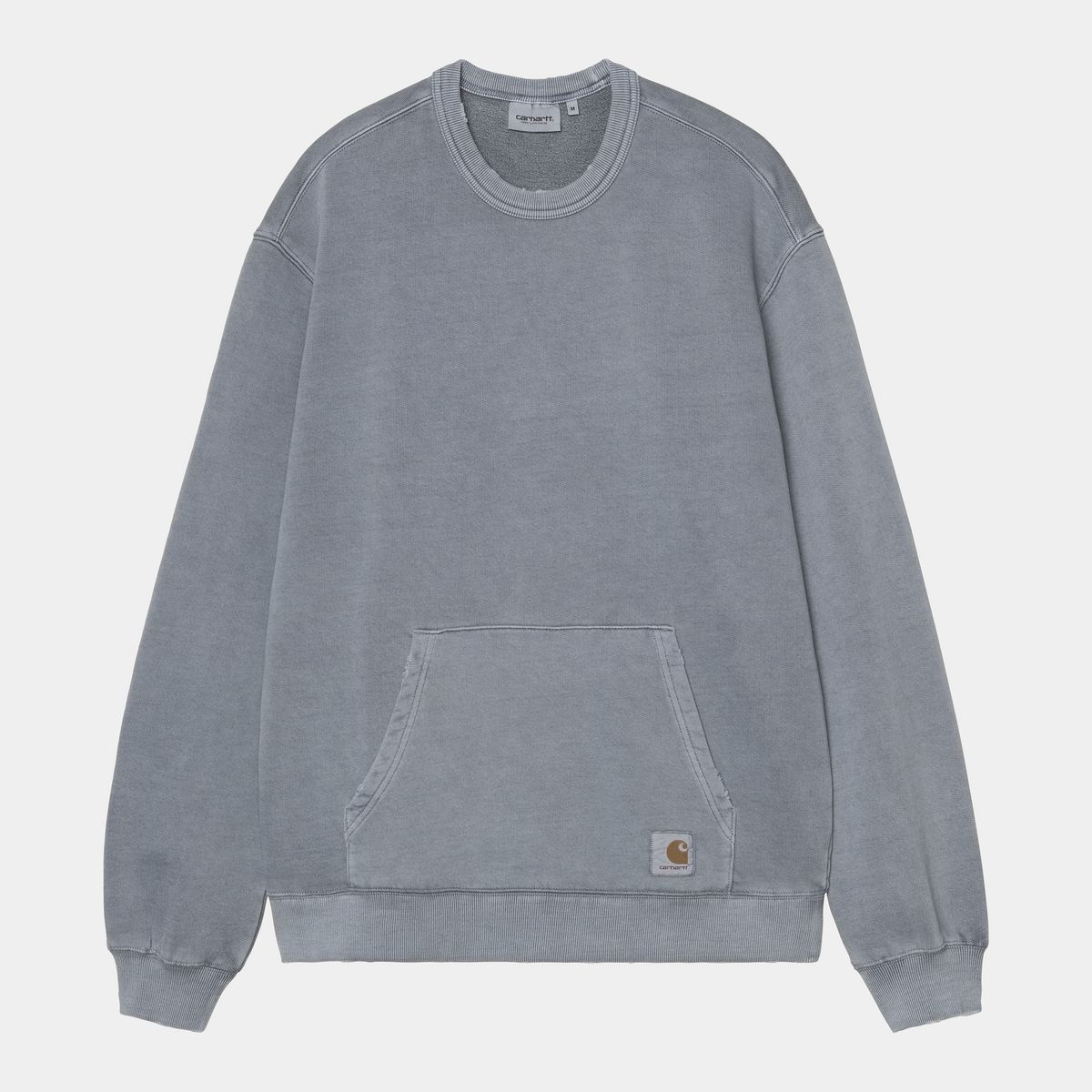Mikina Carhartt WIP Torion Grind Wash Sweatshirt Šedá | I036054_9, 0