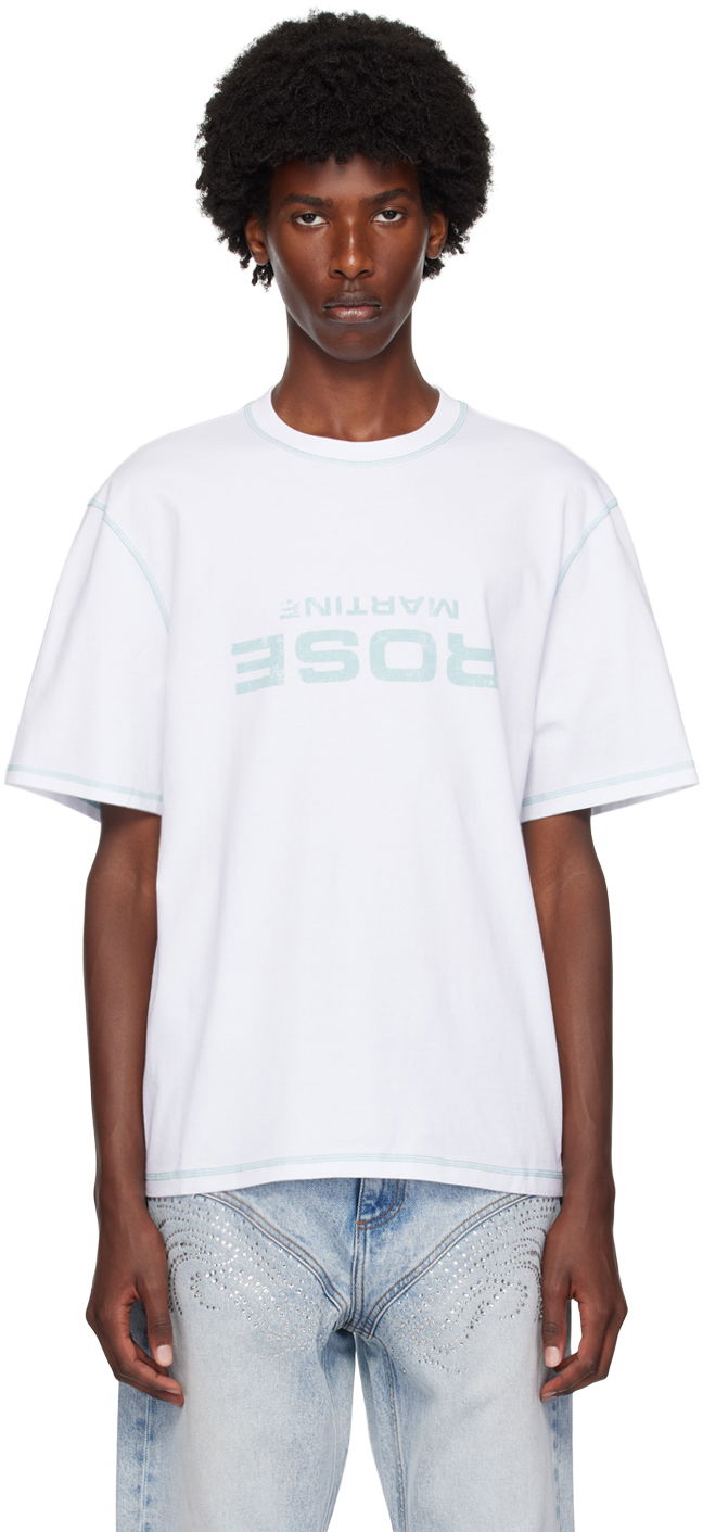 Tričko Martine Rose White Classic T-Shirt Biela | 603JE01000C-28416412, 0