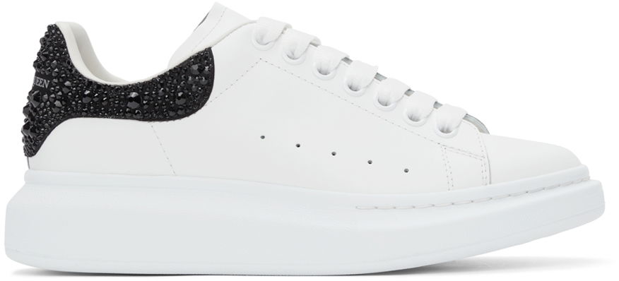 Tenisky a topánky Alexander McQueen Embellished Oversized Sneakers Biela | 662654WIA4U, 0