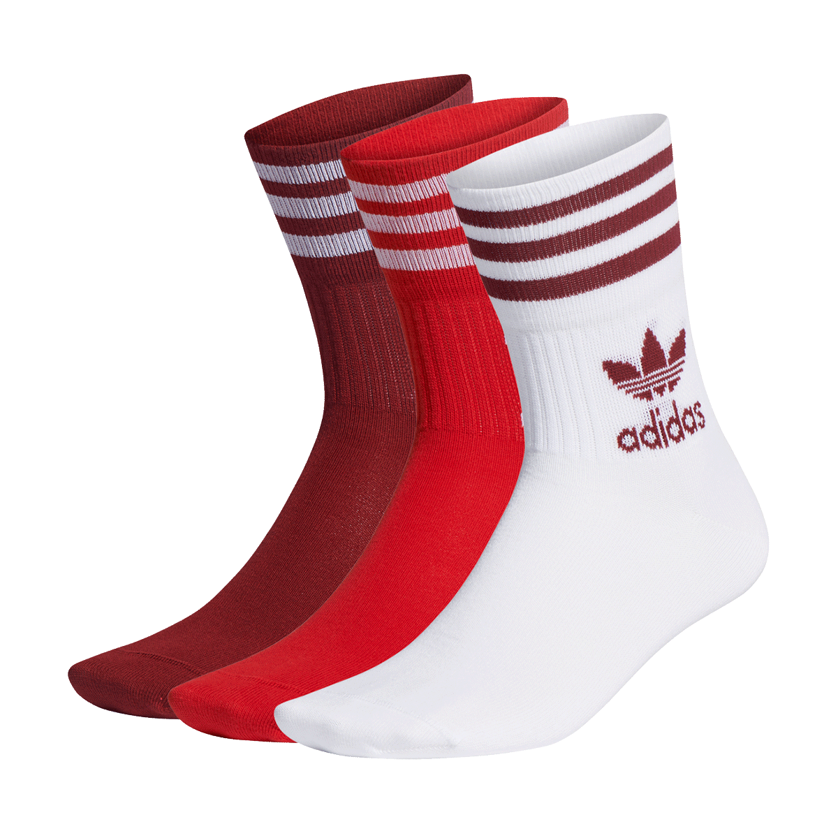 Ponožky adidas Originals Adidas Mid Cut Crew Socks Červená | GD3578, 0