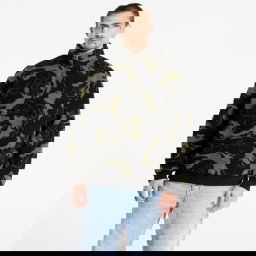 Mikina Urban Classics Oversized Pattern Teddy Troyer Sweatshirt Rôznofarebný | TB8024-21221, 0