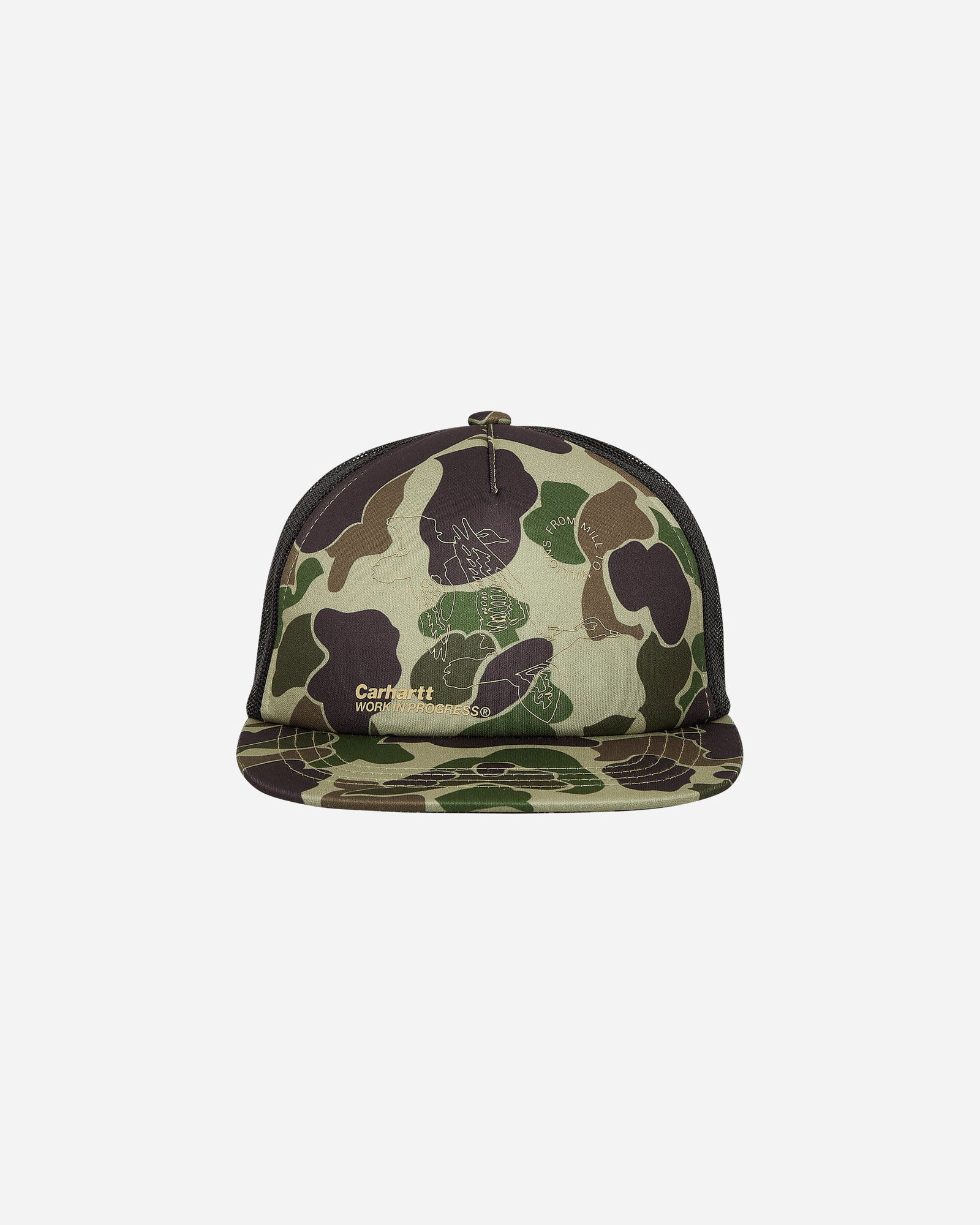 Trucker Cap Camo Green