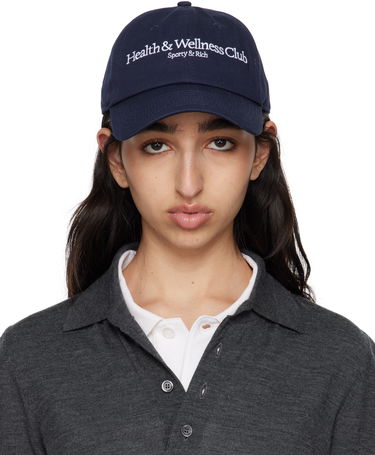 Šiltovka Sporty & Rich Sporty & Rich H&W Crest Cap Navy | AC040612241BL106, 0