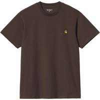 Tričko Carhartt WIP American Script T-Shirt Hnedá | I029956.47XX, 0