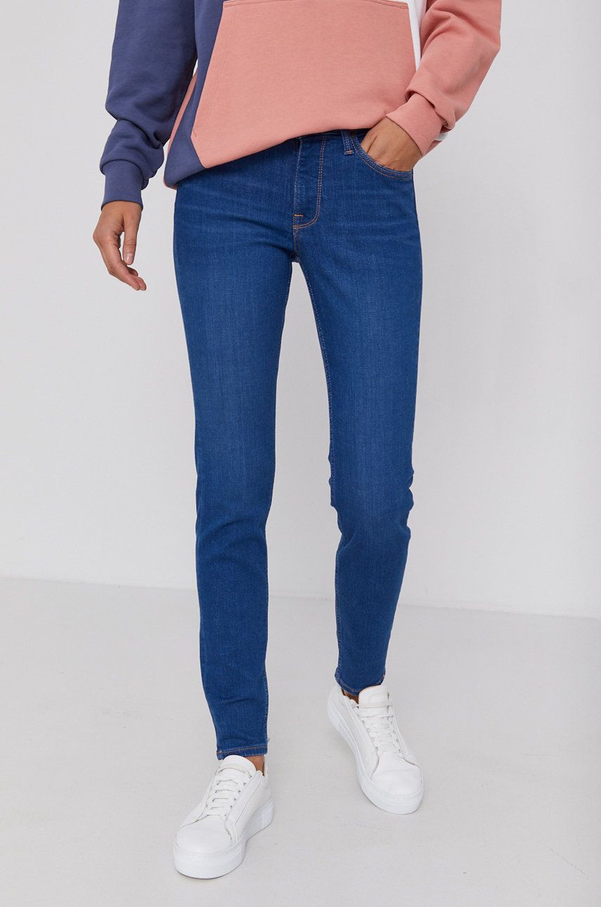 Džínsy Lee Scarlett Navy | L526OPSO, 0