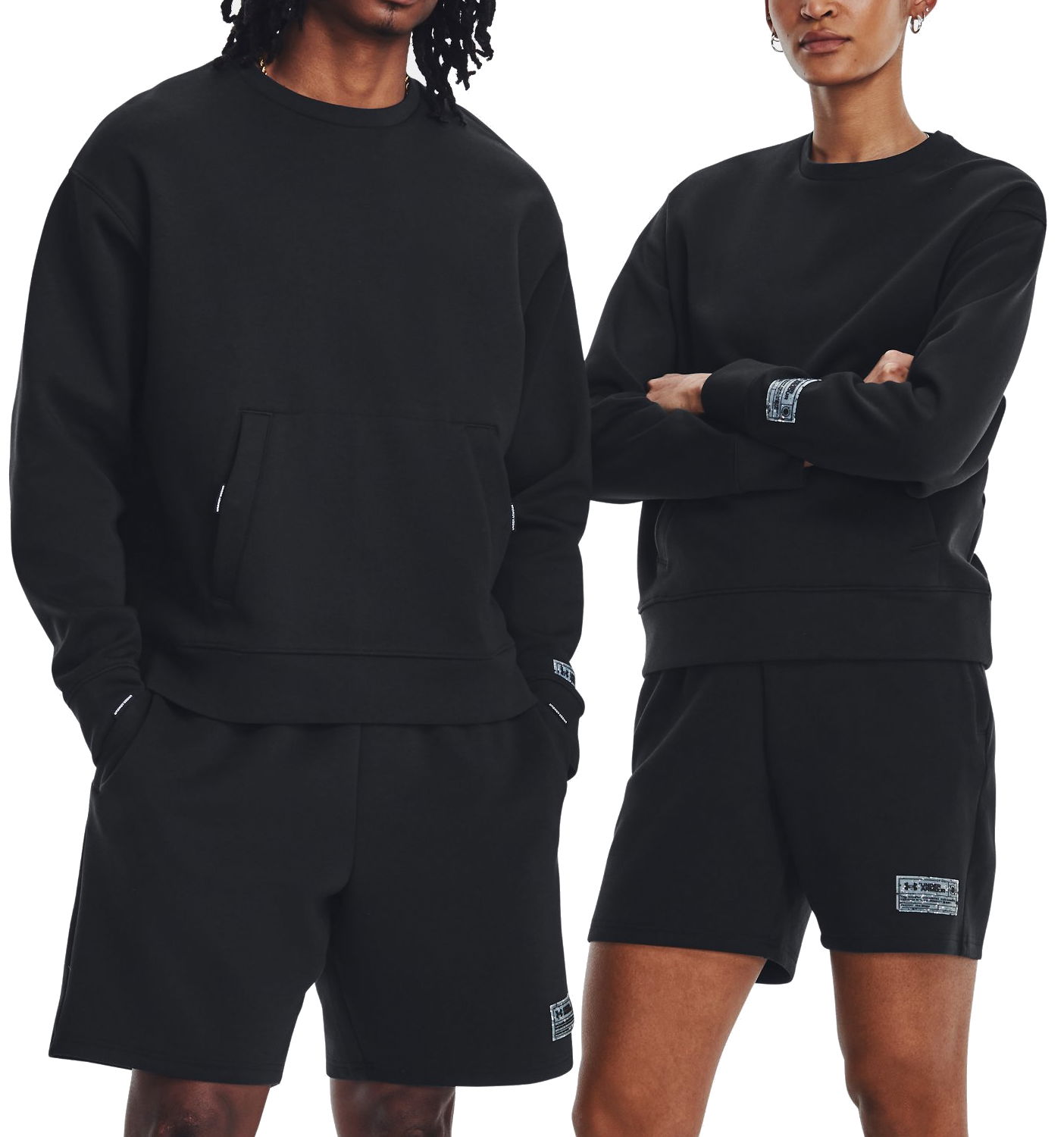 Mikina Under Armour Summit Knit Crew Neck Čierna | 1377172-001, 0