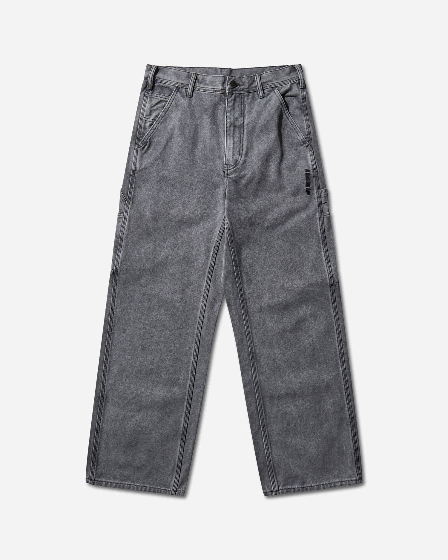 Cargo nohavice BAPE Garment Dye Relaxed Fit Work Pants Šedá | 1L80152309 CHARCOAL, 1