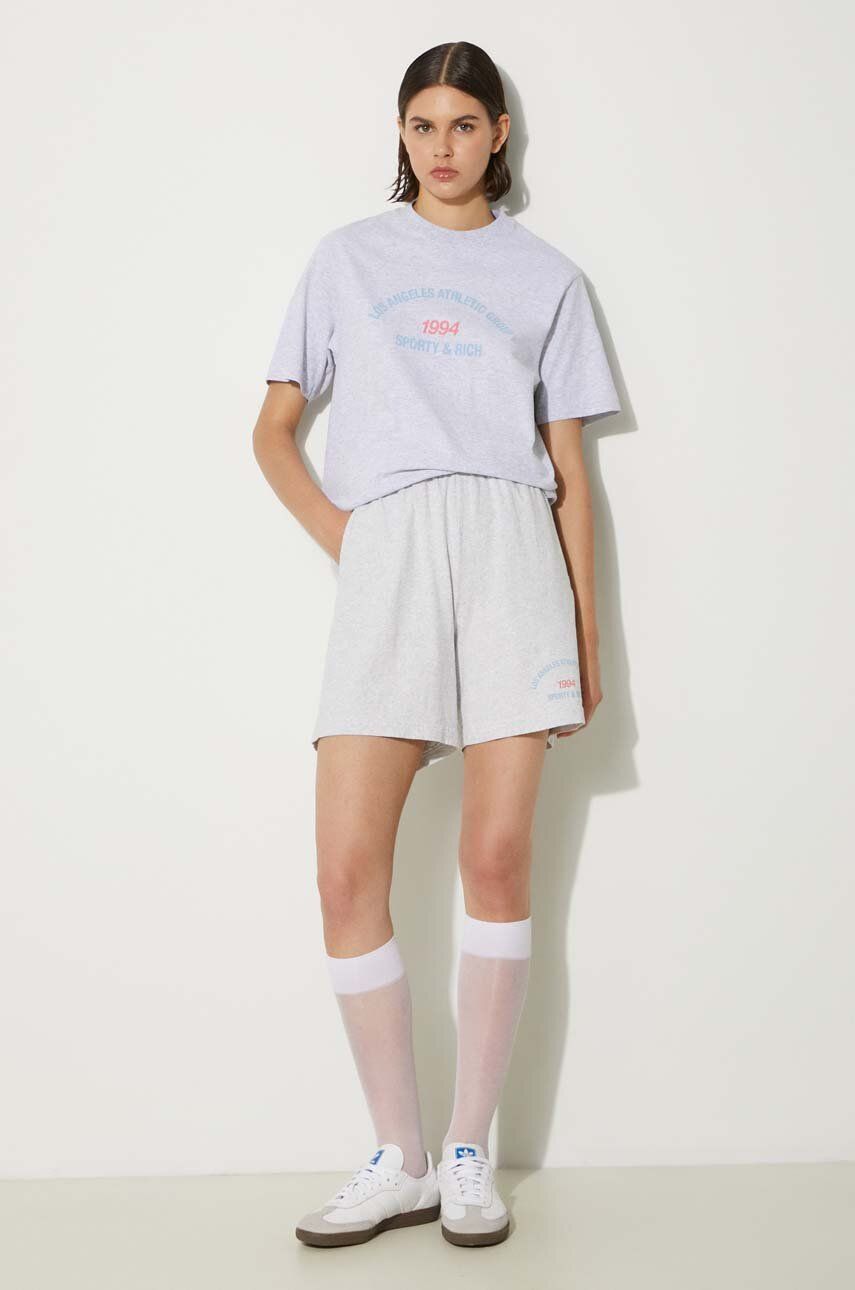 Šortky Sporty & Rich LA Athletic Group Gym Shorts Šedá | SH021S402LH, 1