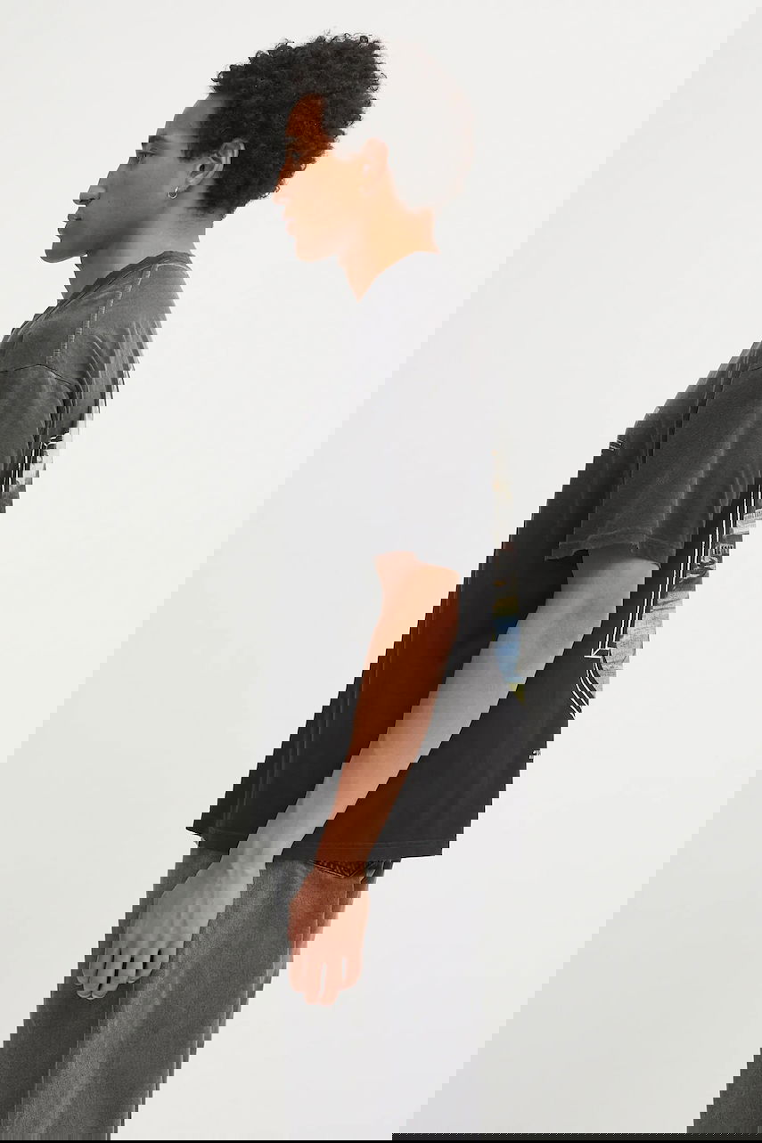 Tričko Represent Clo Revere Manor Oversized Washed T-Shirt Čierna | MLM100286, 1